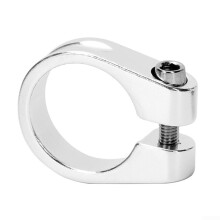 Performance Driven Mountain Road Bike Seat Tube Clamp 28 6mm Silver Compatible With Various Models