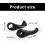 Ergonomic Bicycles Inner Handlebar Grip Extender Rod for Mountain Bikes, Adjustable Size, Durable Material Cycling Accessory 2
