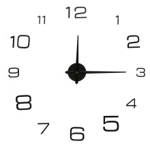 Adjustable Diy Kit For 3D Diy Wall Clock, Quiet Sweep Non-Ticking Design Ideal For Working Environment With Modern Home Decoration, Elegant Acrylic Mi