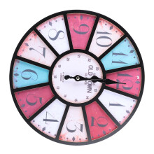 European Style Wall Clock, Elegant Color & Vintage Style, Smooth Surface & Durability, High Quality Wooden Material for Safe and Eco-Friendly Use in A