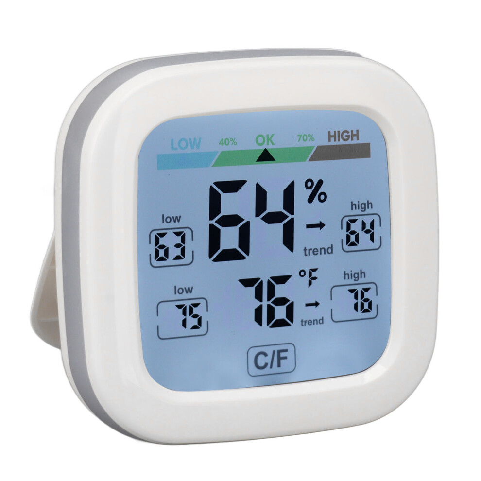 Ambient Sentinel, Accurate Humidity Sensor Guards Against Unseen Hazards, Digital Hygrometer Thermometer Offers Peace Of Mind In Any Environment