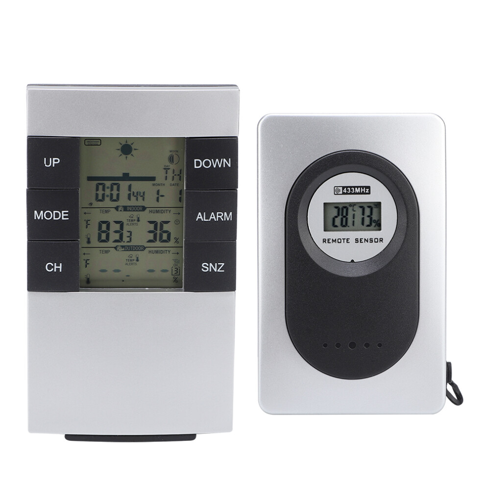 Digital Hygrometer, Indoor Outdoor Thermometer Sensor For Enhanced Climate Management 9148971408706
