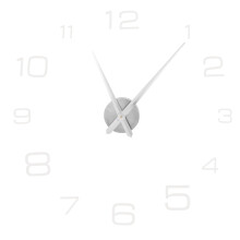 3D Diy Wall Clock, Elegant Modern Home Decoration With Acrylic Mirror Surface For Nighttime Use In Bedroom Or Office, Quiet Sweep Non-Ticking Design F