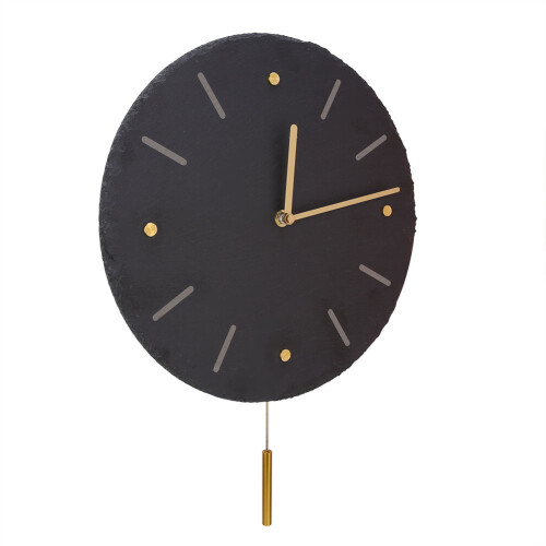 Modern Decorative Wall Clock, Natural Rock Material Dial For Office, Bedroom, Hall 2