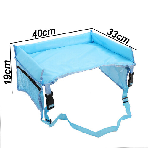 Foldable Lightweight Lap Desk For Toddlers, Promoting Independence Through Convenient Using, Adjustable Straps Ensure Safe Attachment, Easy Clean Surf 1