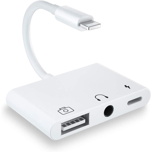 Προσαρμογέας iPad σε USB, θηλυκό OTG Lightning σε USB για συσκευές Lightning, άμεση σύνδεση και