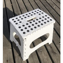 Super Sturdy Foldable Footstool 11 Inches , 300 Pounds, Lightweight Durable Step Stool For Adults And Children