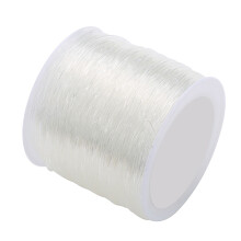 Innovativ elastisk snor til smykkekreationer, krystaltråd klar elastisk snor, der er robust og elastisk, perfekt til fremstilling af armbånd og