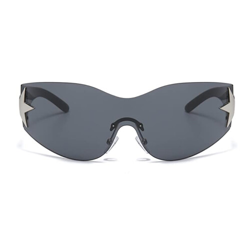 Γυαλιά ηλίου UV400Goggles, μοντέρνα πανκ γυαλιά ηλίου με ρετρό σχήμα γυαλιών, unisex 1