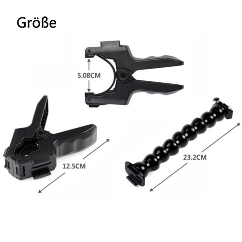 Βάση Super Clamp, Συμβατό με GoPro, Βάσεις γρήγορης απελευθέρωσης για εύκολη εναλλαγή 1