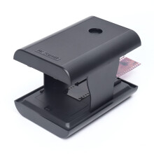 Mobile Film Scanner for 35mm/135mm Negatives and Slides with LED Backlight, Foldable Design, App for Scanning, Editing Sharing