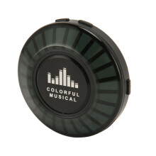 Mini Bluetooth Knochenleitungs-Lautsprecher 6x6CM Kabellos RGB Licht