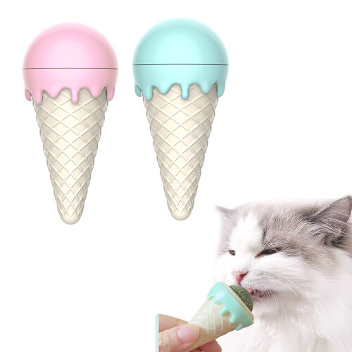Φυσικές μπάλες Catnip για διακοσμητικά μοντέλα παγωτού, Ενισχυτικό όρεξης για γάτες