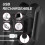 Vibrating Bullet Mini Vibrator with 10 Vibration Modes, Waterproof Compact Travel Size 3