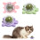 Μπάλες Catnip, Επιτοίχια Παιχνίδια για Γάτες με Έντονη Γεύση Μέντας, Υγιεινά 1