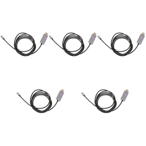 5 USB-C Displayport 1.4 Monitorkabel Für 2