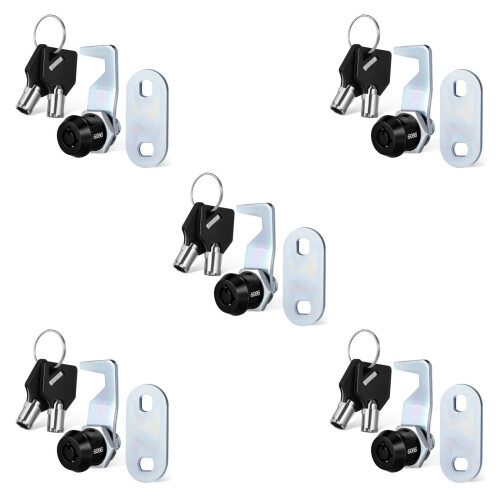 10Sets Durable Cam Lock with Keys for Home Storage Cabinet and Toolbox 1