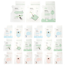 120Stk Stillbeutel Ldpe+pet Mit Ausguss Temp-Sensor Selbststehend
