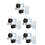 10Sets Durable Cam Lock with Keys for Home Storage Cabinet and Toolbox 5