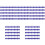 250Sets Blaue Nummernschilder Mit Stabilem Eisenring 4