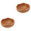 2Stk Kleiner Rundkorb Rattan Beige Für Snacks 5