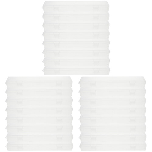 24Stk Wasserfarben Pinselbox Transparenter Stiftekoffer 1