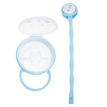 4Sets Kompakte Blaue Schnullerbox Baby Aufbewahrung Für Reise Zuhause