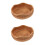 2Stk Kleiner Rundkorb Rattan Beige Für Snacks 7