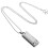 3Stk Silber Mini Mundharmonika Schmuck Halskette Mit 1