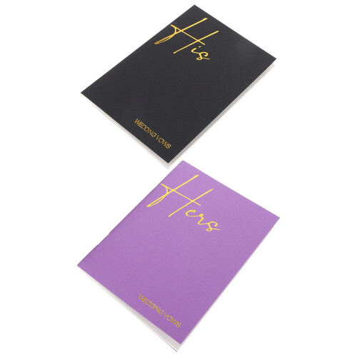 10Stk Hochzeitsversprechen Set Für Trauung Und Feier 1