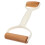 2Stk Holz Teigroller Mit Kunststoffgriff, Dual-End Back Beige 1