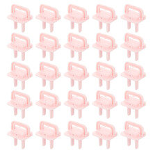 60Stk Steckdosenabdeckung Baby Sicherung PP Pink Kinderschutz