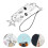 2Stk Alloy Phone Charm Stern Design Modeschmuck 11
