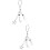 2Stk Alloy Phone Charm Stern Design Modeschmuck 9