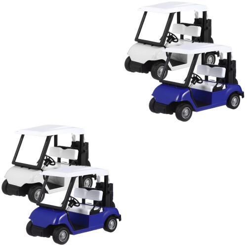 4St Golf Speelgoed Model Voor Kinderen Decoratieve Auto Speelgoed 2