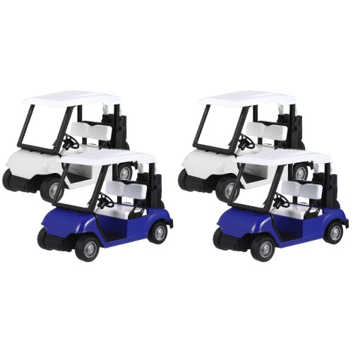 4St Golf Speelgoed Model Voor Kinderen Decoratieve Auto Speelgoed 1