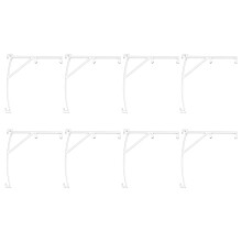 24Stk Robuste Transparente Valance Clips Aus Pom Für Vorhänge