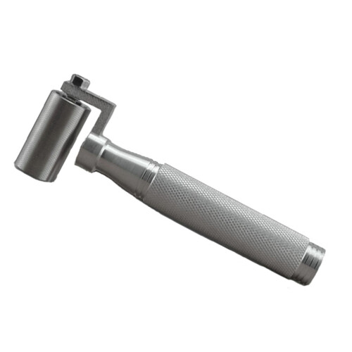 2St Metaal Naadroller, Dubbele , Comfort Handvat, Behang Gebruik
