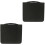 2St Zwarte Disc Organizer Tas Voor 288 Cd Dvd Opslag 3