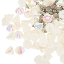 400St DIY Punk Decoratieve Rivets Met Unieke Vormen Multi Kleurig