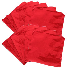 300St Aluminiumfolie Rood Voor Bbq En Snoep Met Stevige Kwaliteit