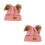 2St Comfortabele Roze Gebreide , Warm En Modieus 8