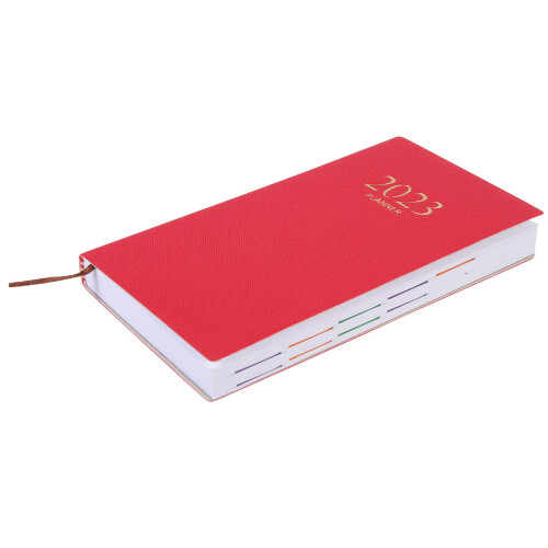 4St A6 Planner Notepad Rood Stevig Voor Dagelijkse Planning