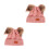 2St Comfortabele Roze Gebreide , Warm En Modieus 5