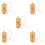 5St Kolibrienest Hanger Vogelhuis Buiten Decor 4