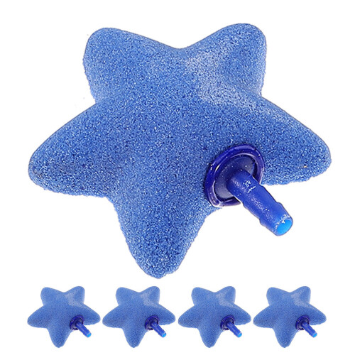 15Pcs Blue Mineral Sand Air Stone for Fish Tank Small Bubble Diffuser 1