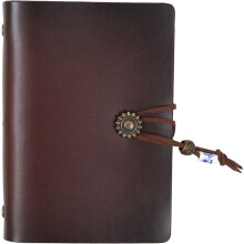 3Stk Leder Notizbuch Für Büro Nachfüllbar Organizer Reisejournal