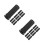 20Pz Base Artificiale Pieghevole Nero Design 6