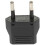 3St Multifunctionele Adapter Zwart Voor Wandcontacten 1