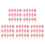 100St Mini Snoep Cabochons Voor Scrapbook En Haarstrik Versiering 8